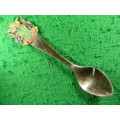 Red Copper spoon of Salsbury in good condition.