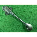 Lovely chrome plated spoon of Whitby in good condition.