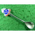 Lovely chrome plated spoon of Whitby in good condition.