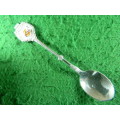 Espana silver plated spoon show plating wear front and back