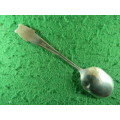 Lourenco marques silver plated spoon in fair condition