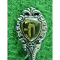 Aquarius Jan 21 Feb 19 silver plated spoon in good condition