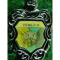 `Venizia` silver plated spoon in good condition.