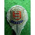 jersey silver plated spoon in good condition
