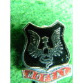Moffat badge that is glued on an appostel spoonChrome plated spoon in good condition as per pictures