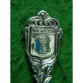 Nerja silver plated spoon in fair  condition