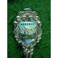 Seefeld silver plated spoon show some plating wear