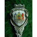 Cape Town  nickel plated spoon in good condition