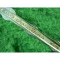 Wigan silver plated spoon in good condition