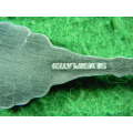 kitzbuhel silver plated spoon in fair condition