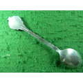 kitzbuhel silver plated spoon in fair condition