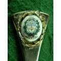Argentina gold plated spoon in good condition as per pictures.