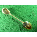 California gold plated spoon in good condition in front has mark at the back off spoon