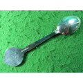 Jersey silver plared spoon in good condition