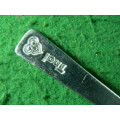 Tnai silver plated spoon in good condition scratch marks are only visable with the camera zoom