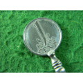 juliana Koningin 1 Cent 1965 Heritage  spoon as per pictures silver plating in good condition