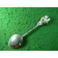 scotland spoon the two gem stones are lost as per pictures Silver plated wapw  in good condition