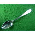 Mustered spoon   spoon  as per pictures  Silver plated has prit marks in spoon