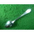 Mustered spoon   spoon  as per pictures  Silver plated has prit marks in spoon