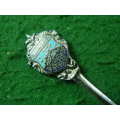 Kusadasi spoon  as per pictures Silver plated (domex)  in good condition