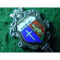 Assisi Souvenir  spoon  silver plated in good condition   as per pictures