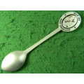 Map of New Zealand spoon in good  condition as per pictures  silver plated
