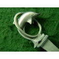 sea World Dolvin spoon  in good condition as per pictures  silver plated