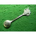Mauritius silver plated  spoon as per pictures in good condition