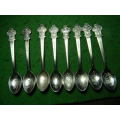 8 Rolex spoons as per pictures in good condition bid per spoon