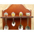 8 small spoons mixed with free rack