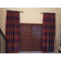 LINED EXTRA LENGTH ACCENT CURTAINS