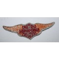 Harley Davidson Wings Badge-Embroided