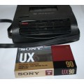 Sanyo Tape Recorder-Includes a New Sony Tape-Switches On-Tape does not turn