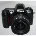 **Nikon F80 Black S.L.R. Camera**Nikkor 35-70mm 1:3.3-4.5 Lens..Excellent Condition