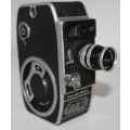 **Bolex Paillard** 8mm Movie camera..Excellent Condition..With Original Leather Bag.