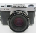 Pentax K1000-Film Camera-SMC Pentax-A1:2 50mm Lens-Clean No Funges-