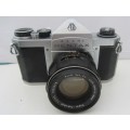 Pentax SI a-Camera-Super-Takumar f1.2/55 Lens-Shutter Fires Smoothly