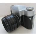 Zenit 3 M 35mm Camera-USSR-Helio S-44 Lens-Clean Incl Enna-Munchen Tele-Ennalyt f3.5 13.5cm Lens-