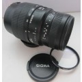 Sigma 70-300mm f1.4-5.6 Macro Lens-For Canon EOS Diginal Camera-Good Condition..Incl Marumi UV Haze