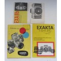 Exakta Varex iia/b Instructions-As per Photos
