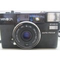 Minolta Hi-Matic Auto Focus Minolta 28mm f2.8 Lens-Working-Looking in Good Condition