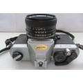 Yashica FX-7 Yashica   ML 50mm 1:2 Lens(Fine funges) Plus MC Magnon Auto Zoom 75-300mm 1:5.6.