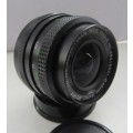 Vivitar 28mm f2.8 MC Close Focus Wide Angle Lens-Konica Mount...Looking Clean