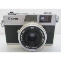 Camon Canonet 28 35mm Rangefinder Camera 40mm 1:2.8 Canon Lens Plus Hiroxer Tele Distance+Wide Angle