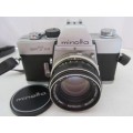 Minolta T 101 Minolta MC Rokkor PF  1:1.7 55mm Lens Plus Hoya HMC Zoom 70-150mm 3.8/55 Lens Plus Opt
