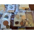 Coin Collection Mixed South Africa and International