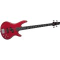 Ibanez GSR200 Red Bass Guitar  (4 String Bass Guitar) + Guitar Stand + Guitar Strap