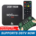 MXQ PRO Smart TV Box 2GB or Android TV Box 2GB with mini Keyboard