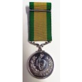 RARE NO 17 SADF Champion Shot Medal//// BISLEY SILVER  MEDAL