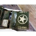WOW  COLLECTABLE tin toy usa army truck ,need restoration